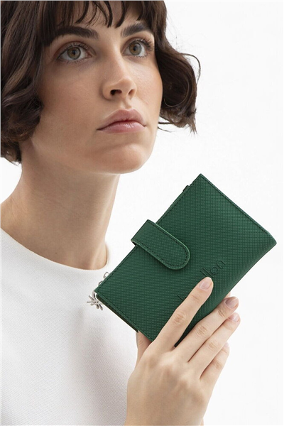Benetton Logo Detaylı Kadın Portföy & Clutch Çanta