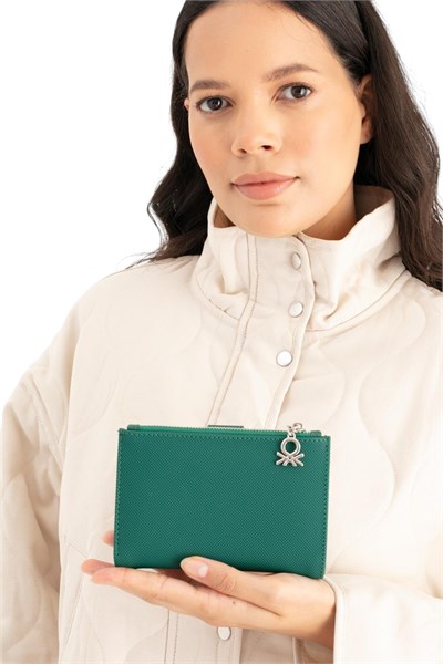 Benetton Logo Detaylı Kadın Portföy & Clutch Çanta