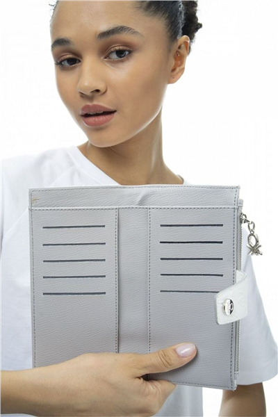 Benetton Logo Detaylı Kadın Portföy & Clutch Çanta
