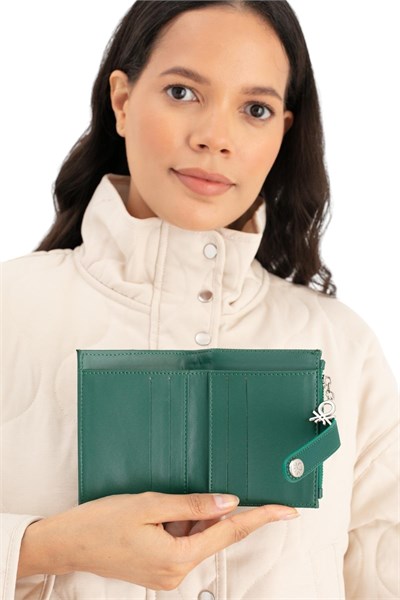 Benetton Logo Detaylı Kadın Portföy & Clutch Çanta