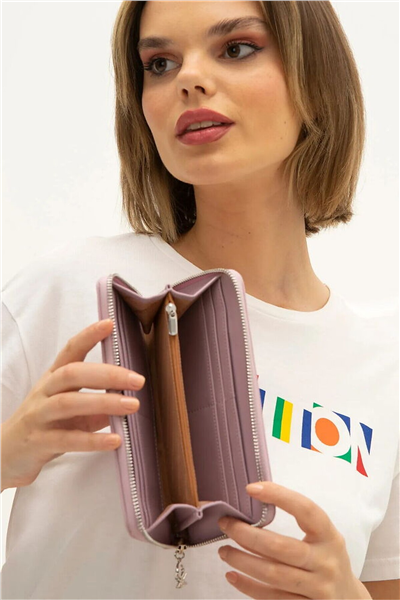 Benetton Logo Detaylı Kadın Portföy & Clutch Çanta