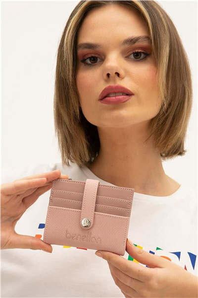 Benetton Logo Detaylı Kadın Portföy & Clutch Çanta