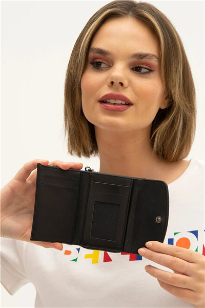 Benetton Logo Detaylı Kadın Portföy & Clutch Çanta