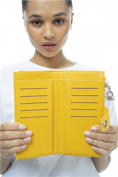 Benetton Logo Detaylı Kadın Portföy & Clutch Çanta