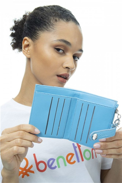 Benetton Logo Detaylı Kadın Portföy & Clutch Çanta