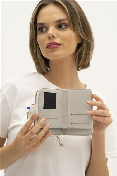 Benetton Logo Detaylı Kadın Portföy & Clutch Çanta