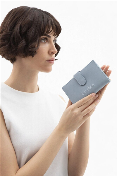 Benetton Logo Detaylı Kadın Portföy & Clutch Çanta