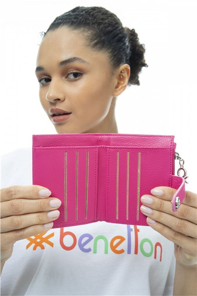 Benetton Logo Detaylı Kadın Portföy & Clutch Çanta