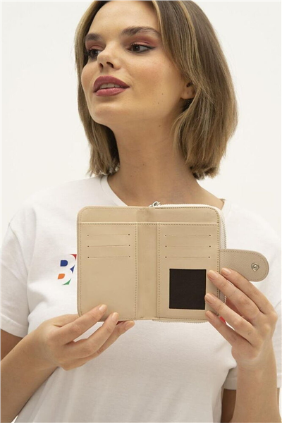 Benetton Logo Detaylı Kadın Portföy & Clutch Çanta