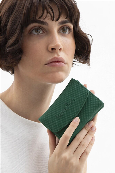 Benetton Logo Detaylı Kadın Portföy & Clutch Çanta