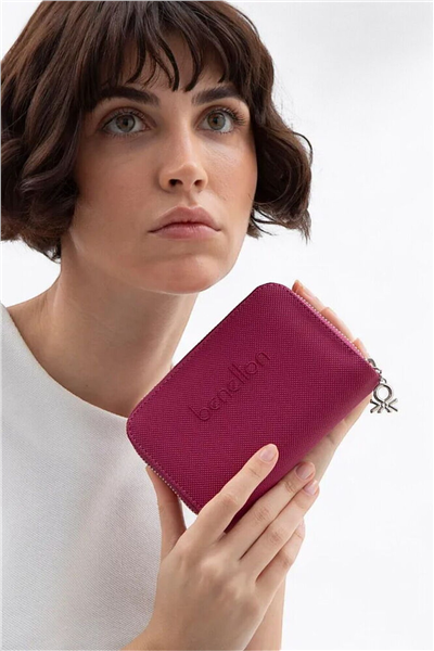 Benetton Logo Detaylı Kadın Portföy & Clutch Çanta