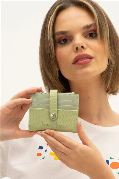 Benetton Logo Detaylı Kadın Portföy & Clutch Çanta