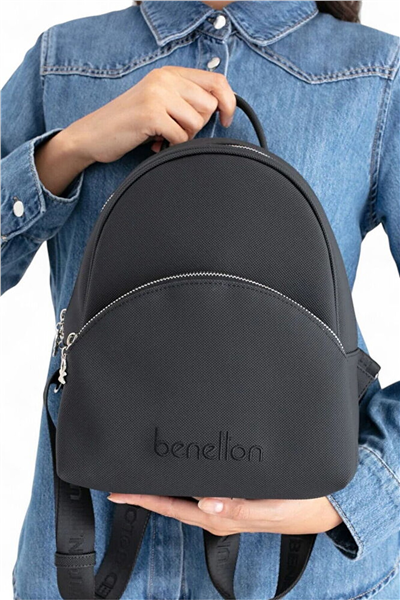 Benetton Logo Detaylı Kadın Sırt Çantası