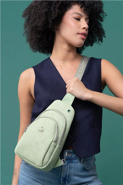 Benetton Monogram Kadın Body Bag