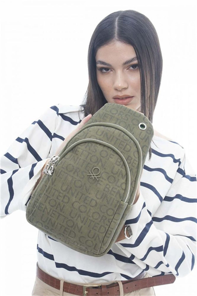 Benetton Monogram Kadın Body Bag
