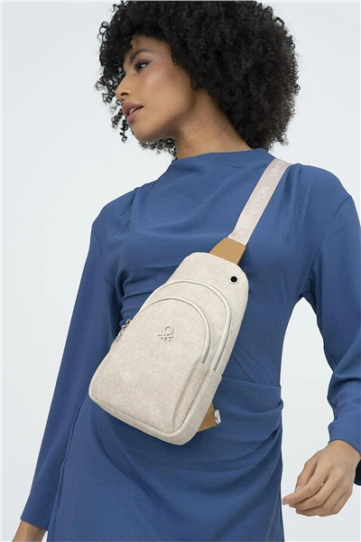 Benetton Monogram Kadın Body Bag