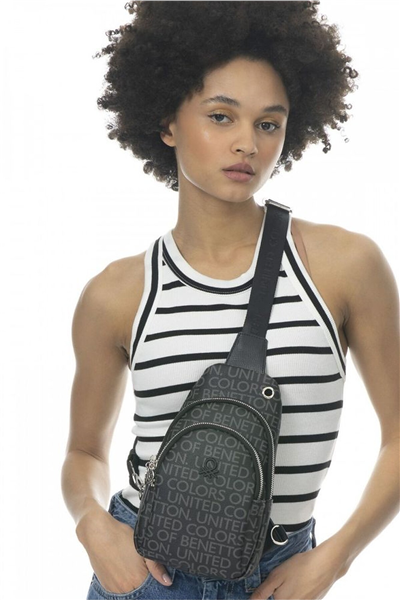 Benetton Monogram Kadın Body Bag