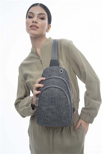 Benetton Monogram Kadın Body Bag