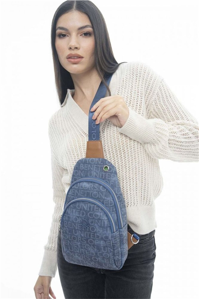 Benetton Monogram Kadın Body Bag