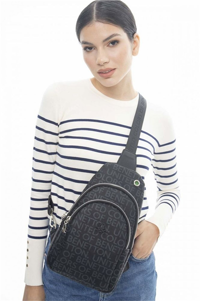 Benetton Monogram Kadın Body Bag