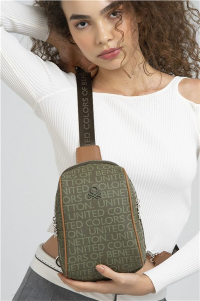 Benetton Monogram Kadın Body Bag
