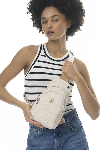 Benetton Monogram Kadın Body Bag