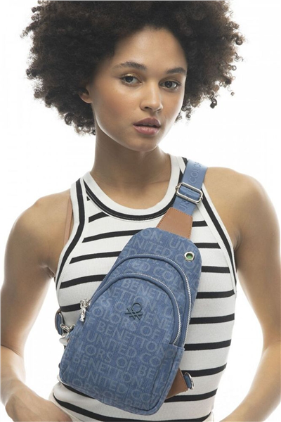 Benetton Monogram Kadın Body Bag