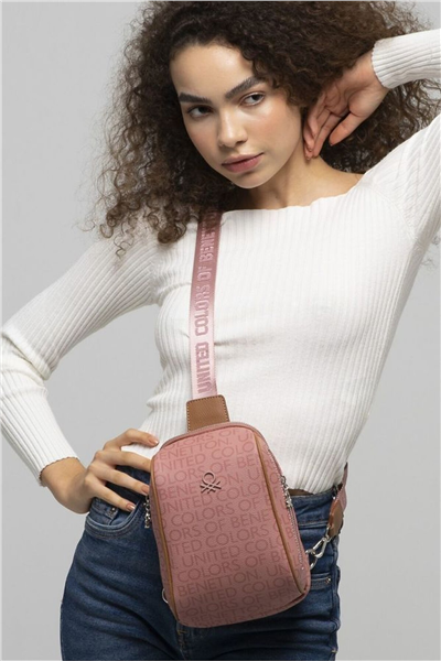 Benetton Monogram Kadın Body Bag
