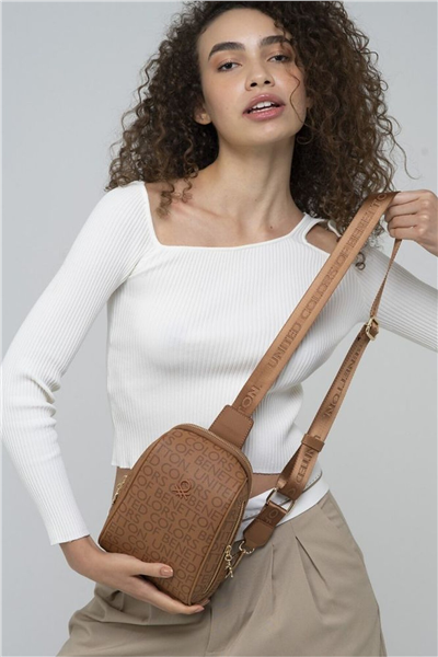 Benetton Monogram Kadın Body Bag