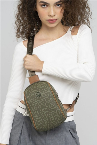 Benetton Monogram Kadın Body Bag
