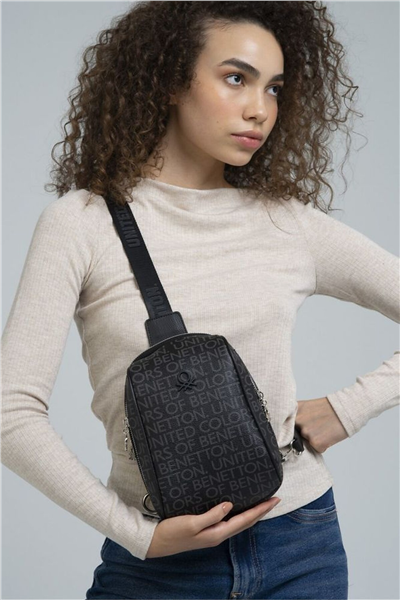 Benetton Monogram Kadın Body Bag