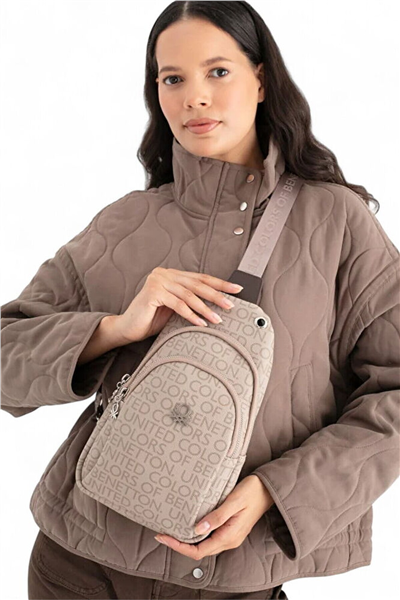 Benetton Monogram Kadın Body Bag