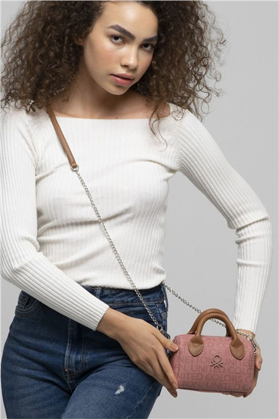 Benetton Monogram Kadın Çapraz Askılı Çanta