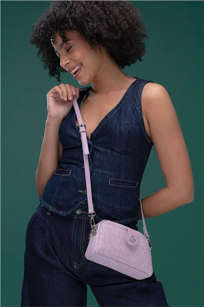 Benetton Monogram Kadın Çapraz Askılı Çanta