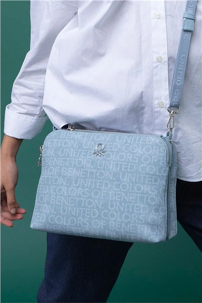 Benetton Monogram Kadın Çapraz Askılı Çanta