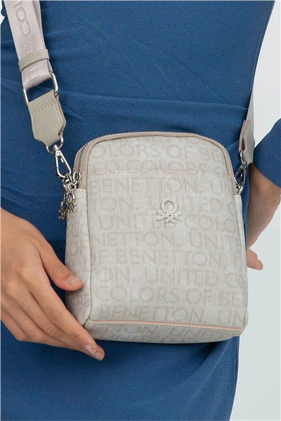 Benetton Monogram Kadın Çapraz Askılı Çanta