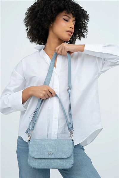 Benetton Monogram Kadın Çapraz Askılı Çanta
