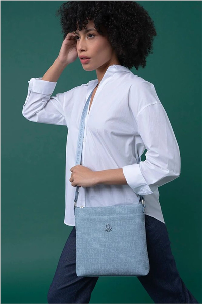 Benetton Monogram Kadın Çapraz Askılı Çanta
