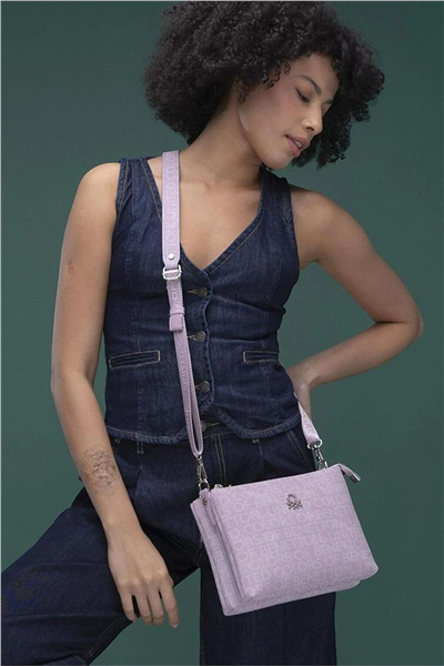 Benetton Monogram Kadın Çapraz Askılı Çanta