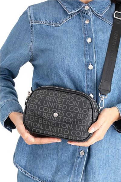 Benetton Monogram Kadın Çapraz Askılı Çanta