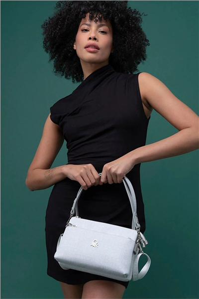 Benetton Monogram Kadın Çapraz Askılı Çanta