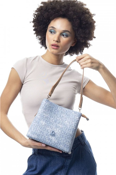 Benetton Monogram Kadın Çapraz Askılı Çanta