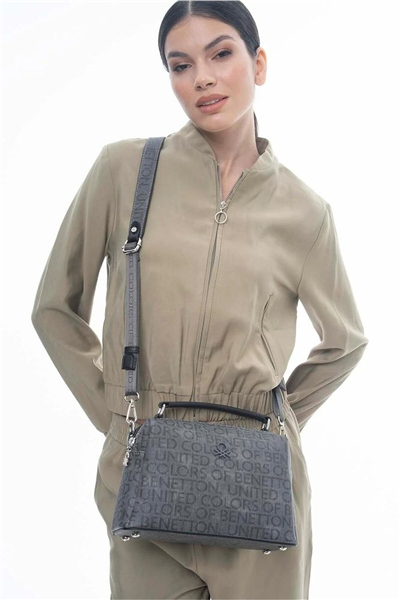 Benetton Monogram Kadın El Çantası