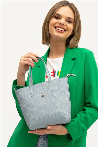 Benetton Monogram Kadın El Çantası