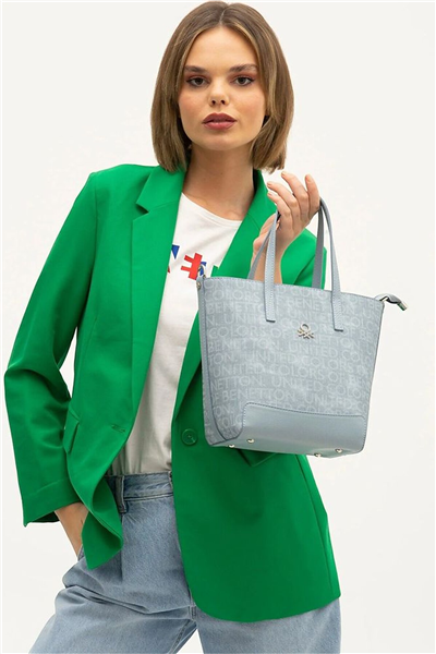 Benetton Monogram Kadın El Çantası
