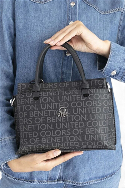 Benetton Monogram Kadın El Çantası