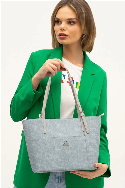 Benetton Monogram Kadın Omuz Çantası