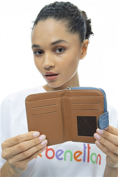 Benetton Monogram Kadın Portföy & Clutch Çanta