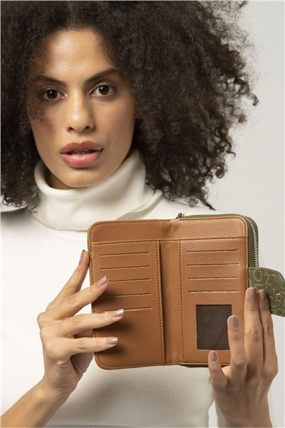 Benetton Monogram Kadın Portföy & Clutch Çanta