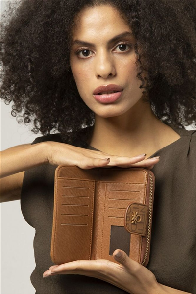 Benetton Monogram Kadın Portföy & Clutch Çanta